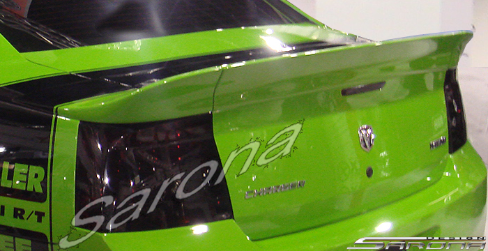 Custom Dodge Charger Trunk Wing  Sedan (2005 - 2010) - $490.00 (Manufacturer Sarona, Part #DG-022-TW)